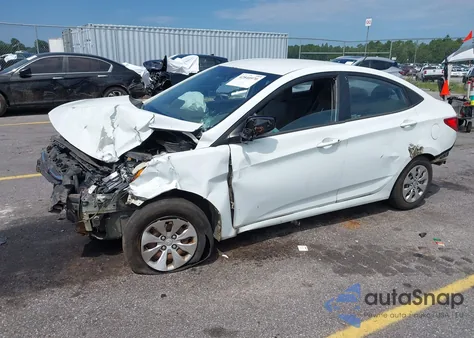 2015 Hyundai Accent Gls from USA, damaged, VIN KMHCT4AE4FU907207